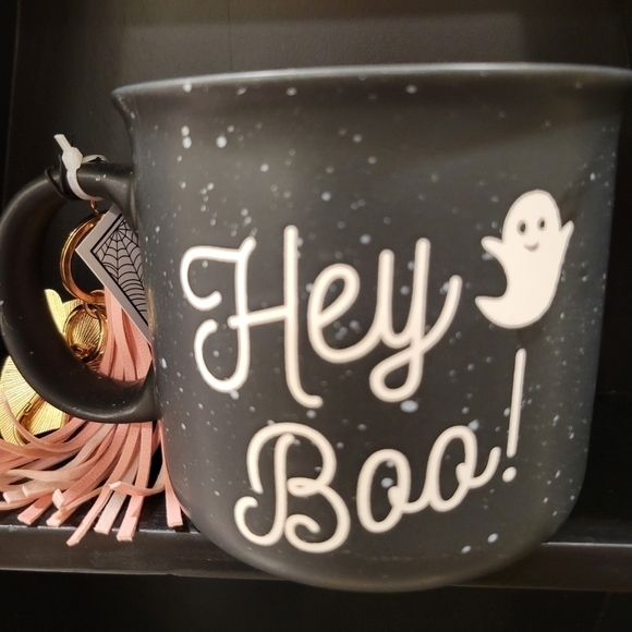 Hey Boo Keychain Mug Gift Set - Picture 2 of 2
